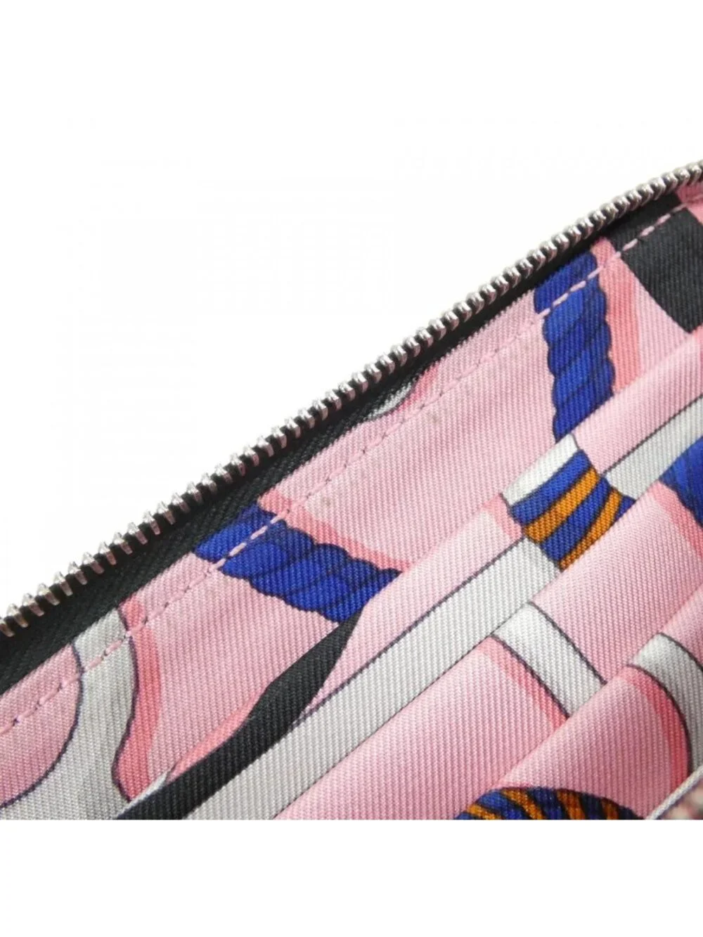 Hermes Panoplie Equestre Silk in Classic CK Wallet